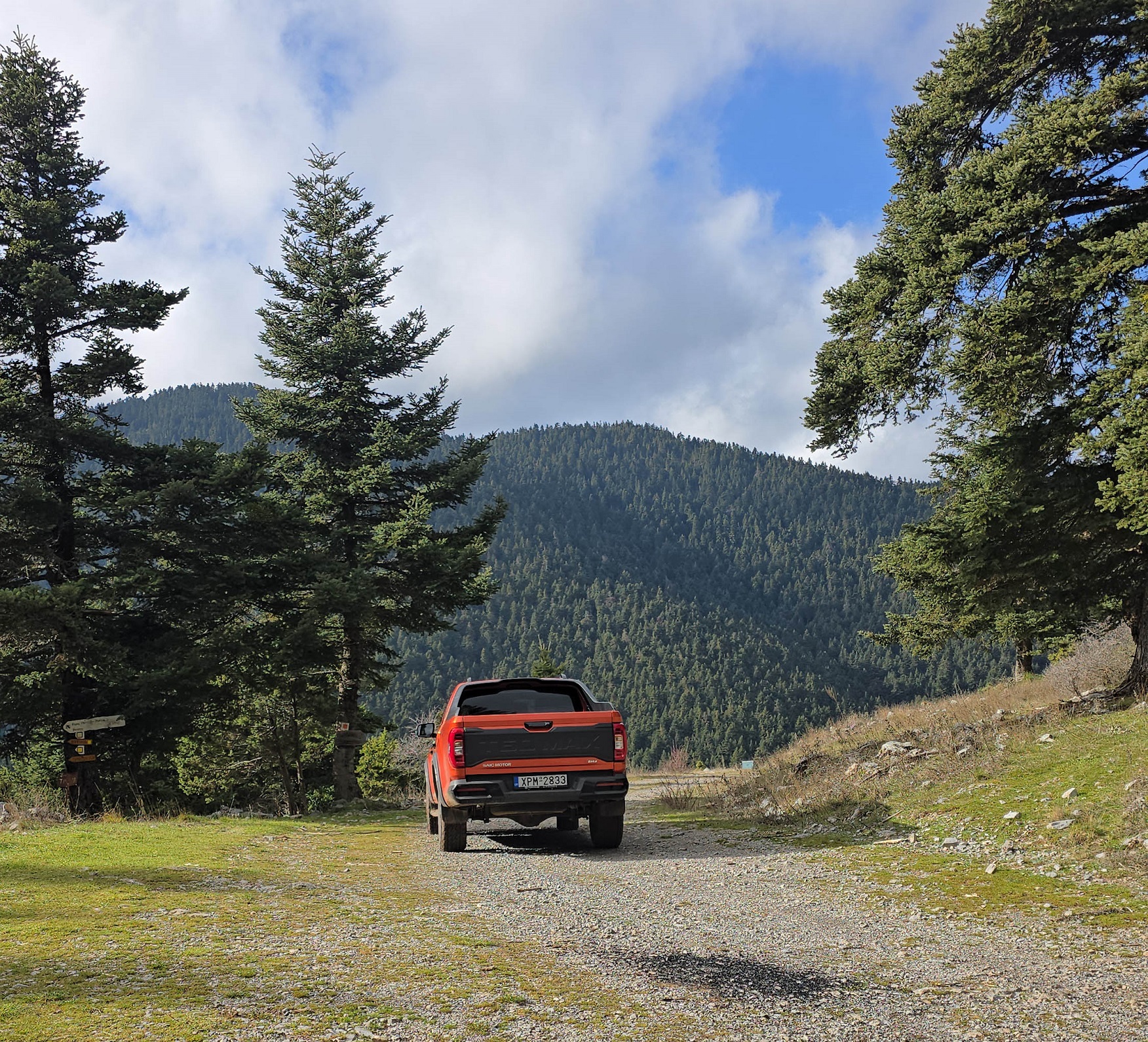 Στα υψίπεδα του Μαινάλου με το Maxus T60Στα υψίπεδα του Μαινάλου με το Maxus T60