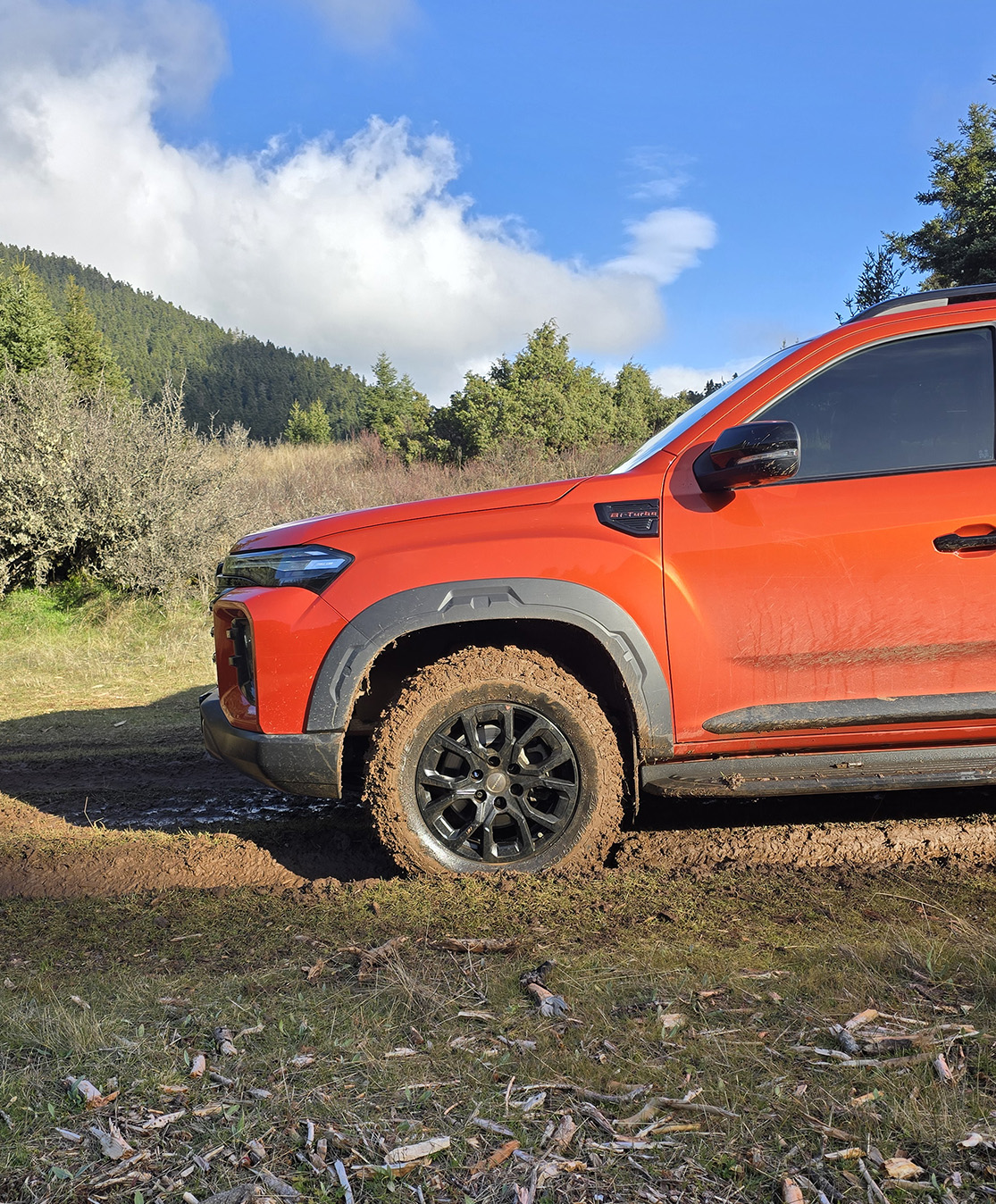 Στα υψίπεδα του Μαινάλου με το Maxus T60Στα υψίπεδα του Μαινάλου με το Maxus T60