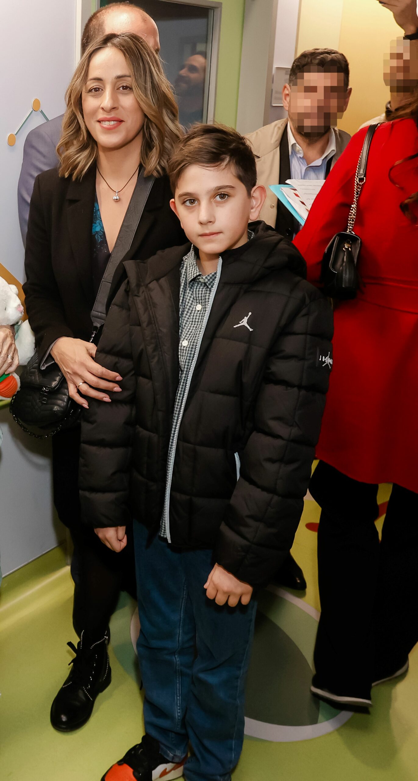 Η χορηγός Κατερίνα Γεωργίου με τον γιό της Θωμά