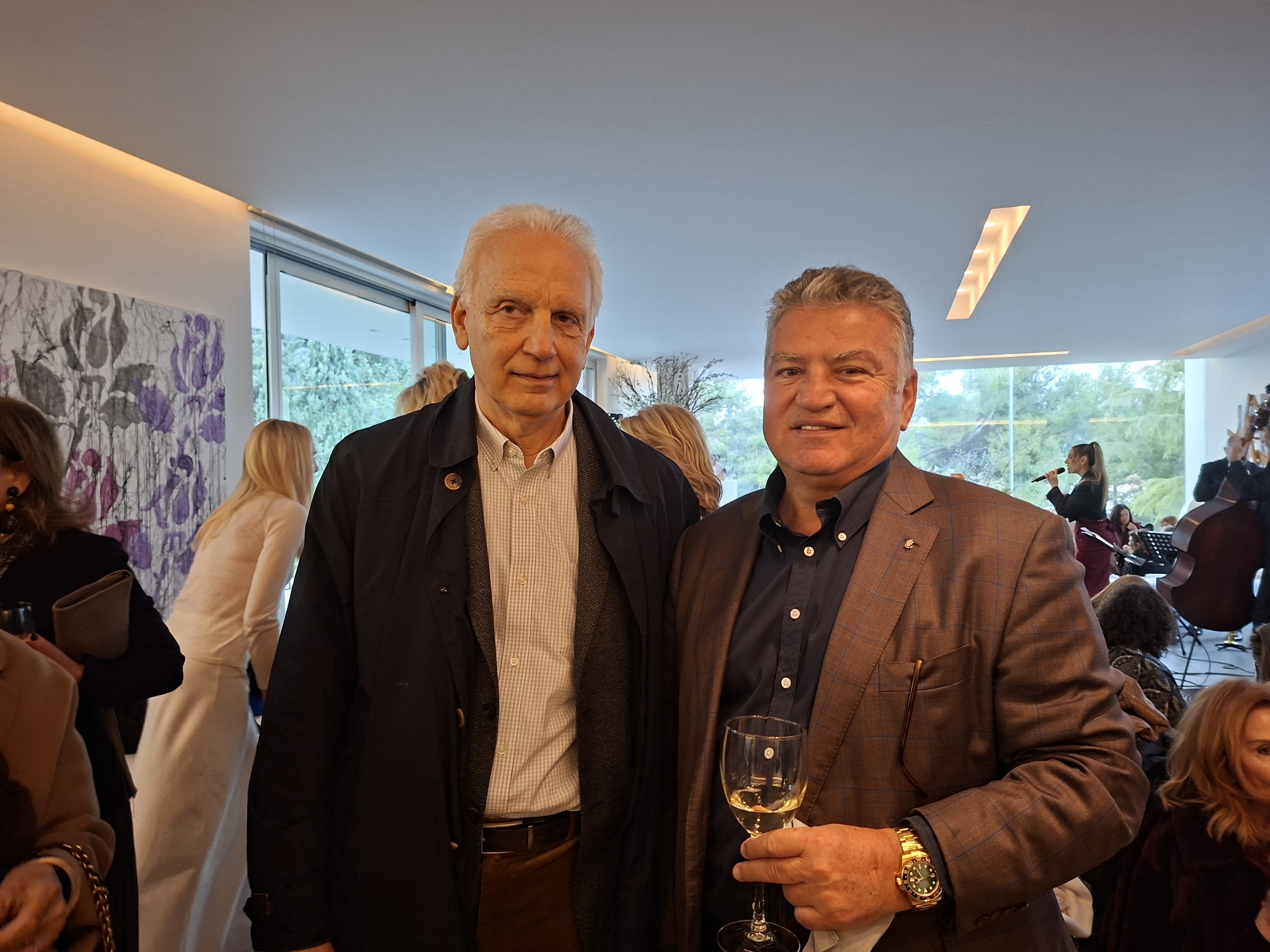 Νίκος Νανόπουλος, Κωνσταντίνος Τζουβελεκάκης