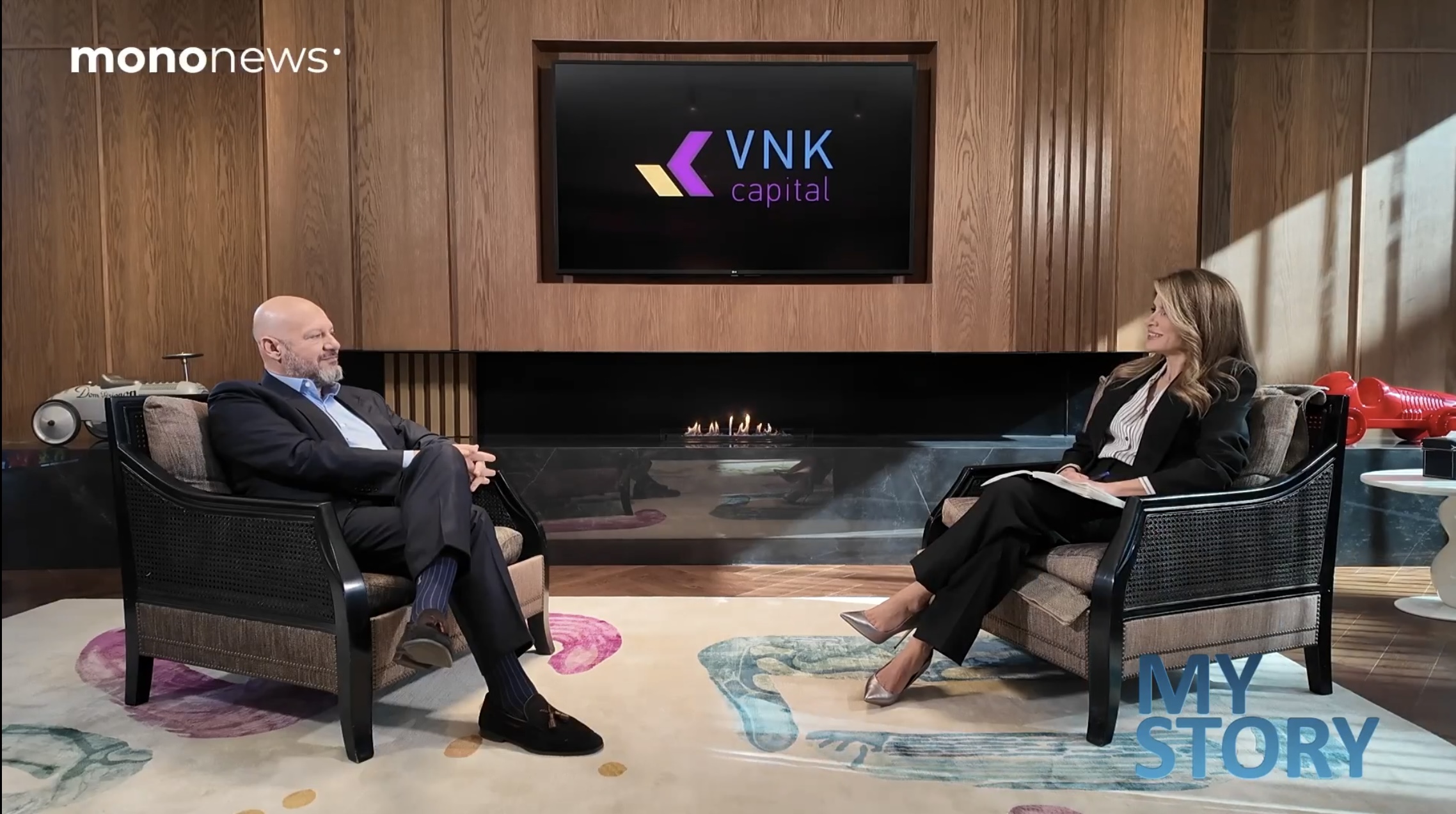 Ο Βασίλης Κάτσος με την Μάριον Μιχελιδάκη