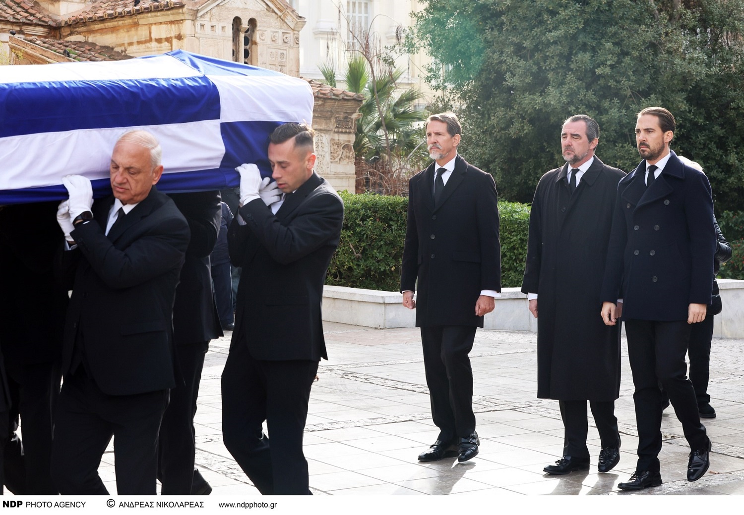 Παύλος, Νικόλαος και Φίλιππος Ντε ΓκρεςNDP Photo Agency