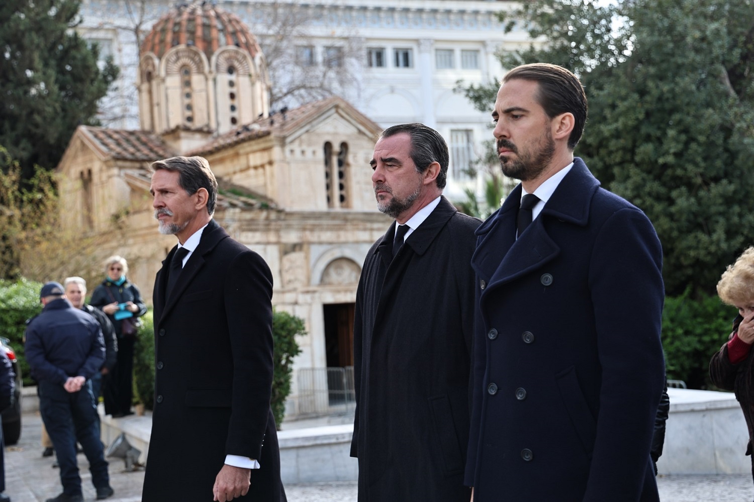 Παύλος, Νικόλαος και Φίλιππος Ντε ΓκρεςNDP Photo Agency