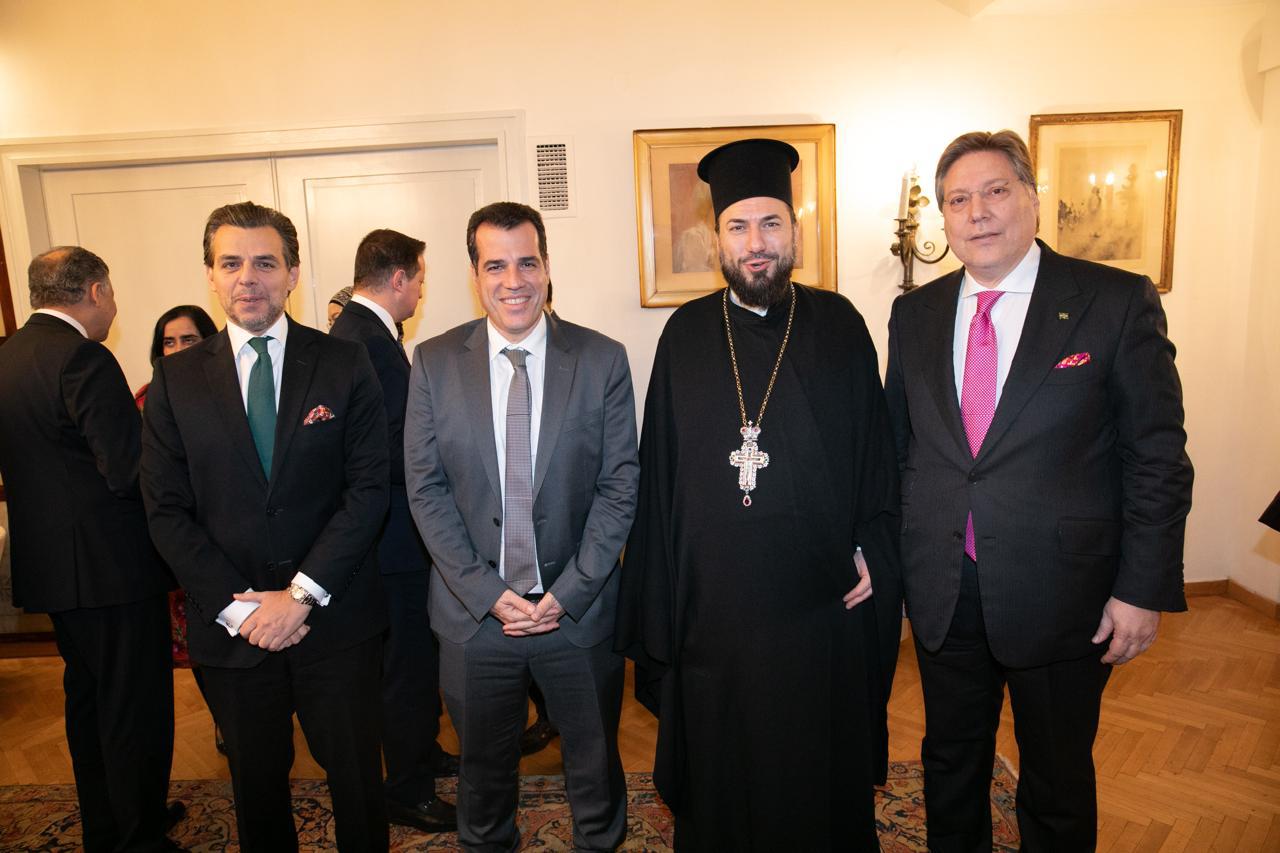 Βασίλης Αποστολόπουλος, Θάνος Πλεύρης, Αρχιμανδρίτης Δρ Αθηναγόρας Σουπουρτζής, Καθηγητής Εκκλησιαστικού και Κανονικού Δικαίου, Χρήστος Βαρδίκος