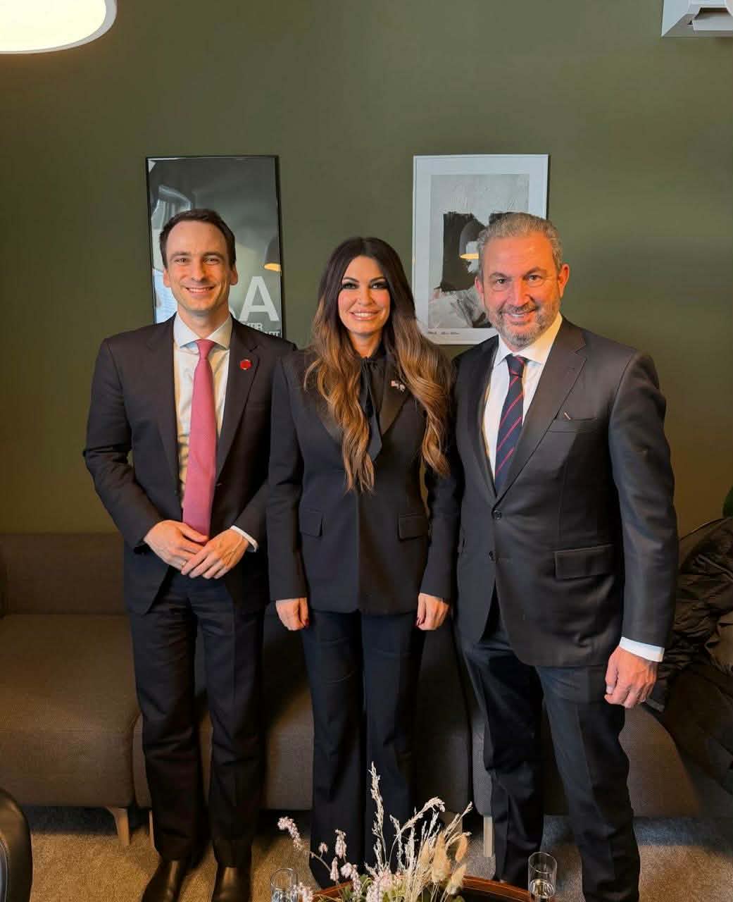 Η συνάντηση πραγματοποιήθηκε στο USA House