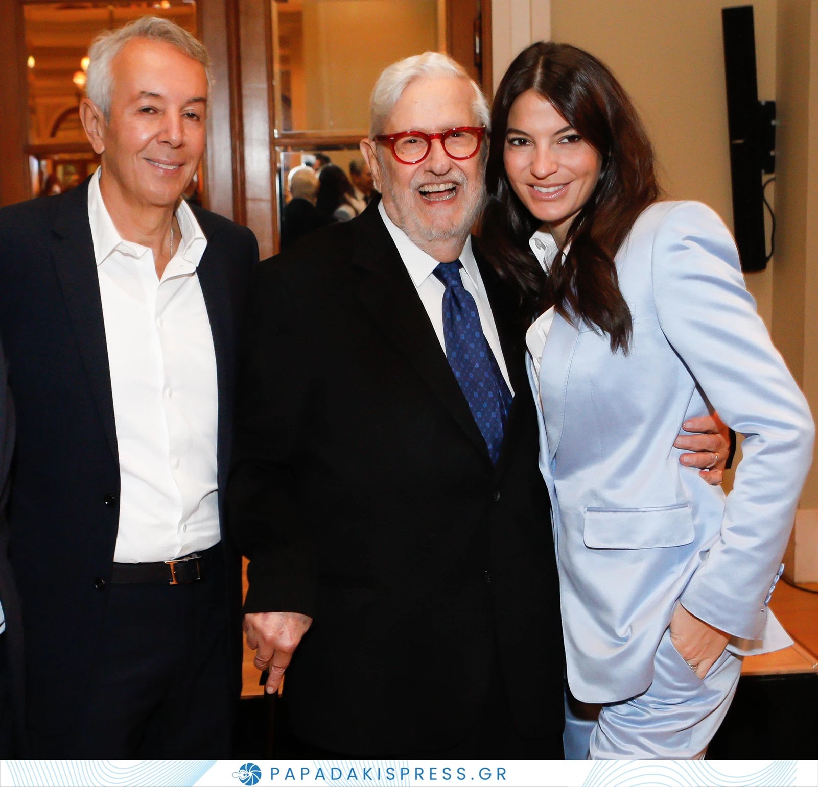 O Γιάννης Κούστας, o Κώστας Καίσαρης και η Δήμητρα Κούστα