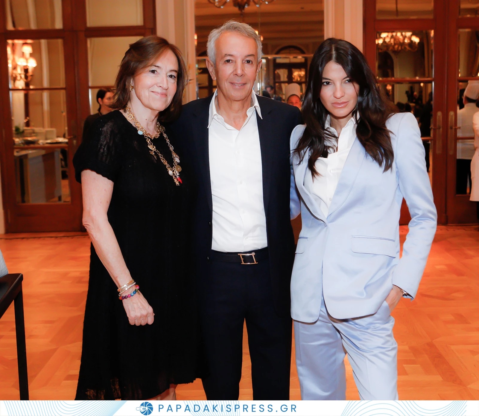 H Χριστιάννα Καίσαρη, ο Γιάννης Κούστας και η Δήμητρα Κούστα