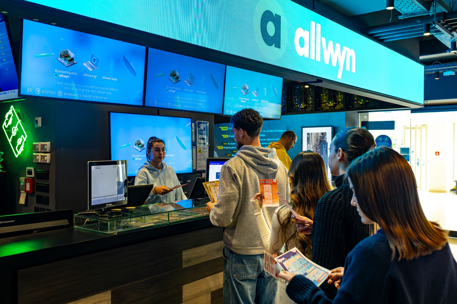 Με σύγχρονο look and feel, τα καταστήματα Allwyn φέρνουν περισσότερη διασκέδαση και ακόμη πιο πολλές εκπλήξεις