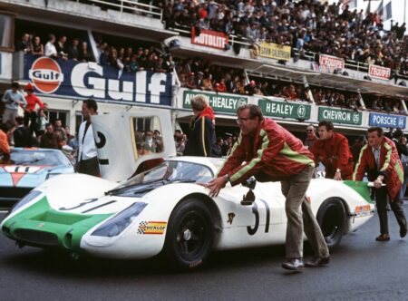 Με την Porsche 908 LH Coupé στο Le Mans το 1968