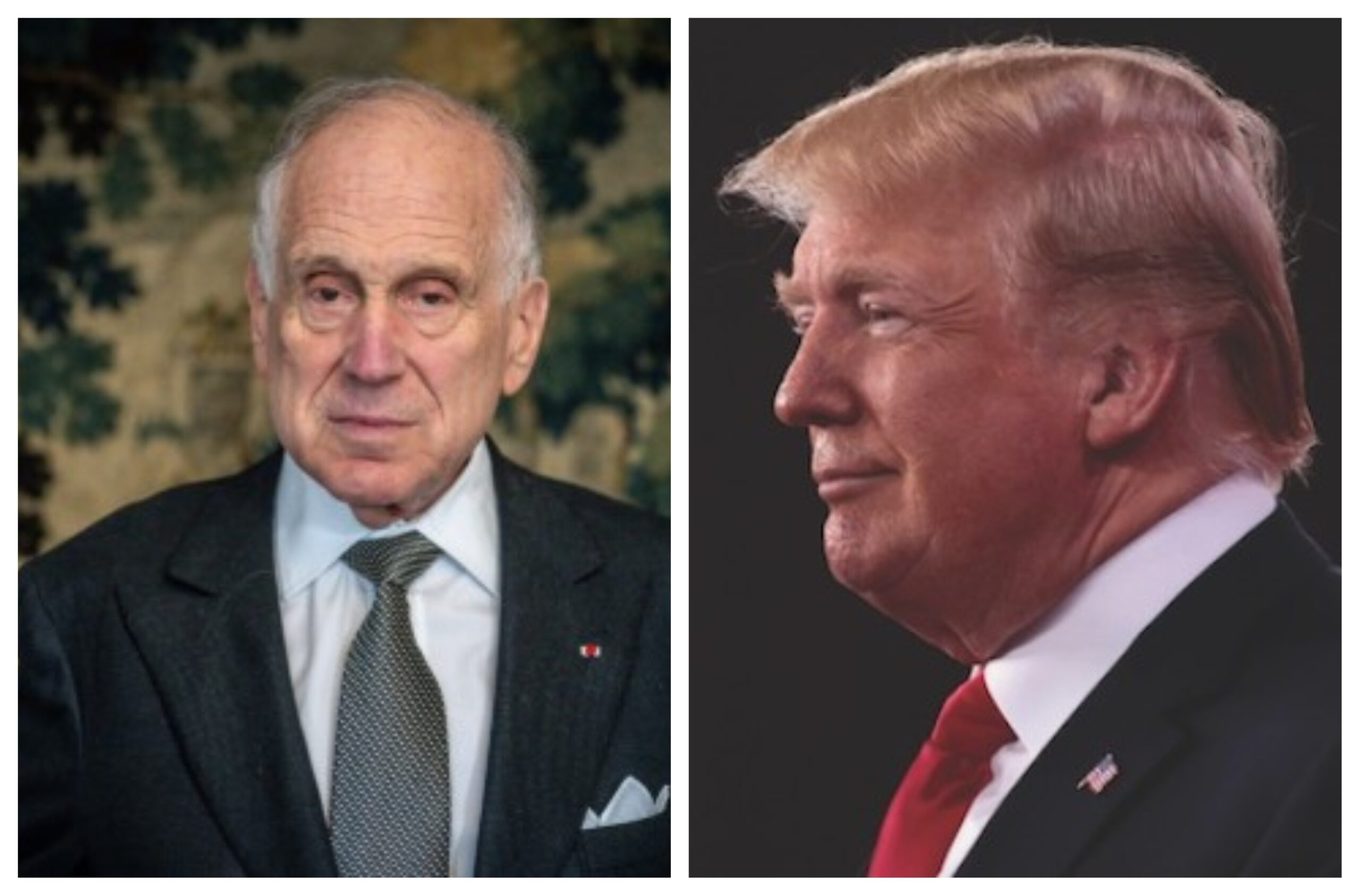 Ρόναλντ Λόντερ, Ντόναλντ Τραμπ