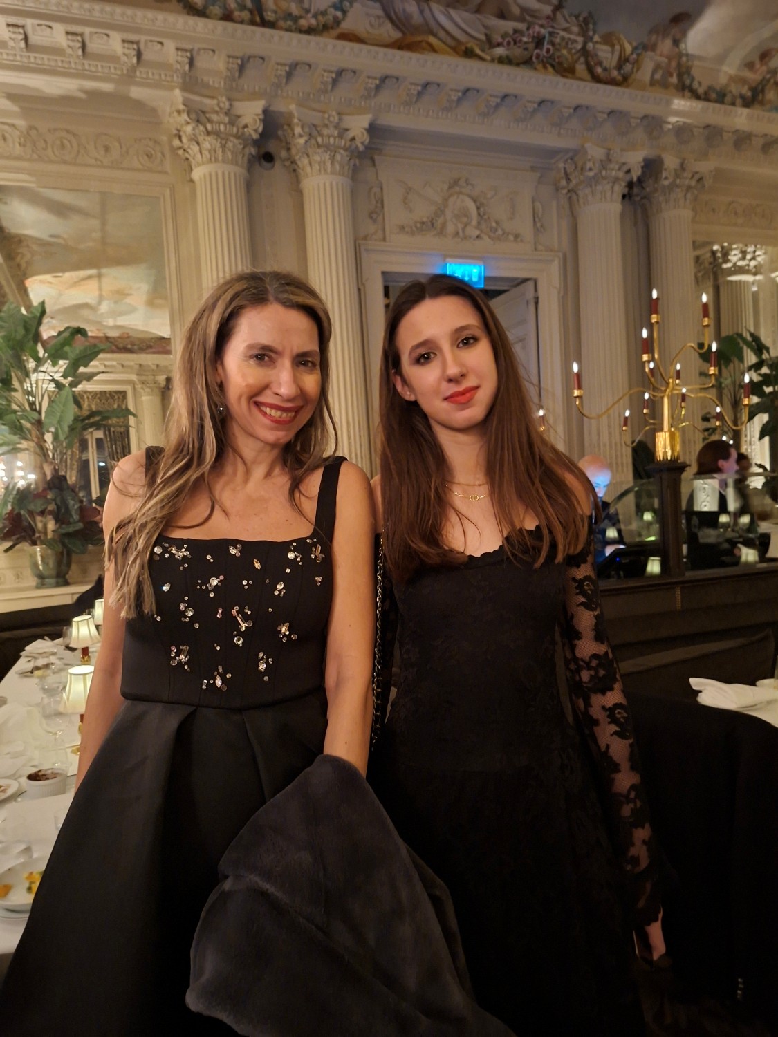 Μικαέλα Δόξα με την κόρη της 