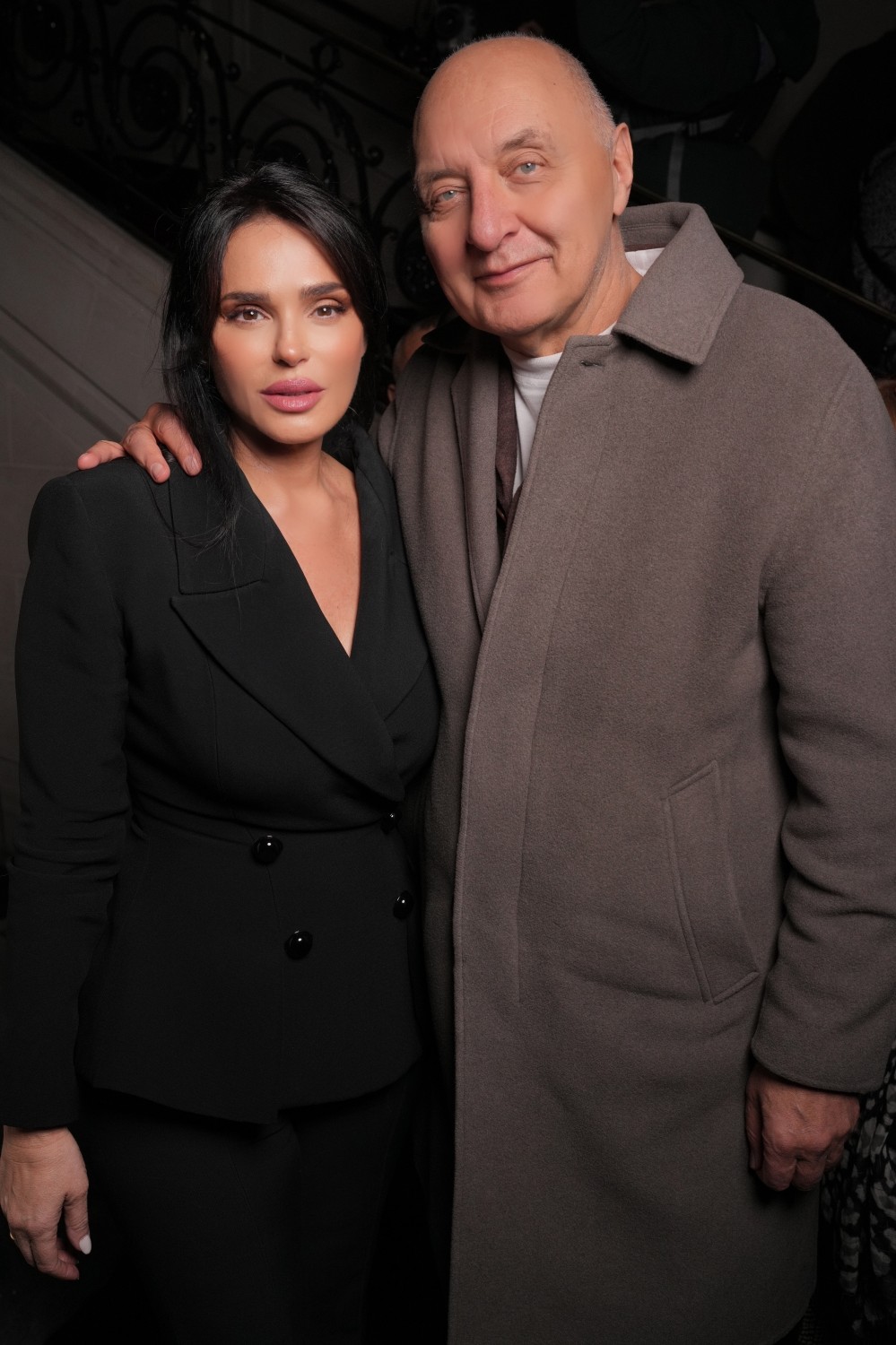 1.Σίλια Κριθαριώτη, Pascal Morand, Πρόεδρος της Federation Francaise de la Haute Couture et de la Mode