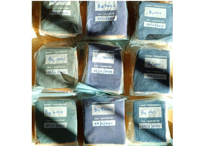 Δείγματα των τριών καθισμάτων (x 3 τεμάχια) που απεστάλησαν. Πηγή: Πόρισμα ΕΟΔΑΣΑΑΜ