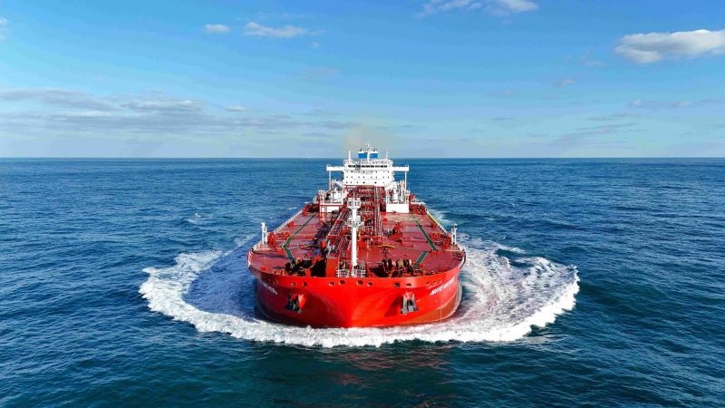 To νεότευκτο Nave Anthos