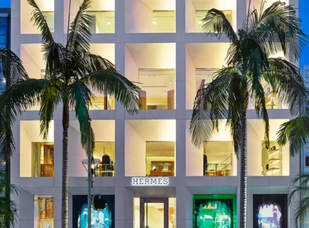 Κατάστημα Hermès στη διάσημη εμπορική οδό Rodeo Drive - πηγή: Hermès