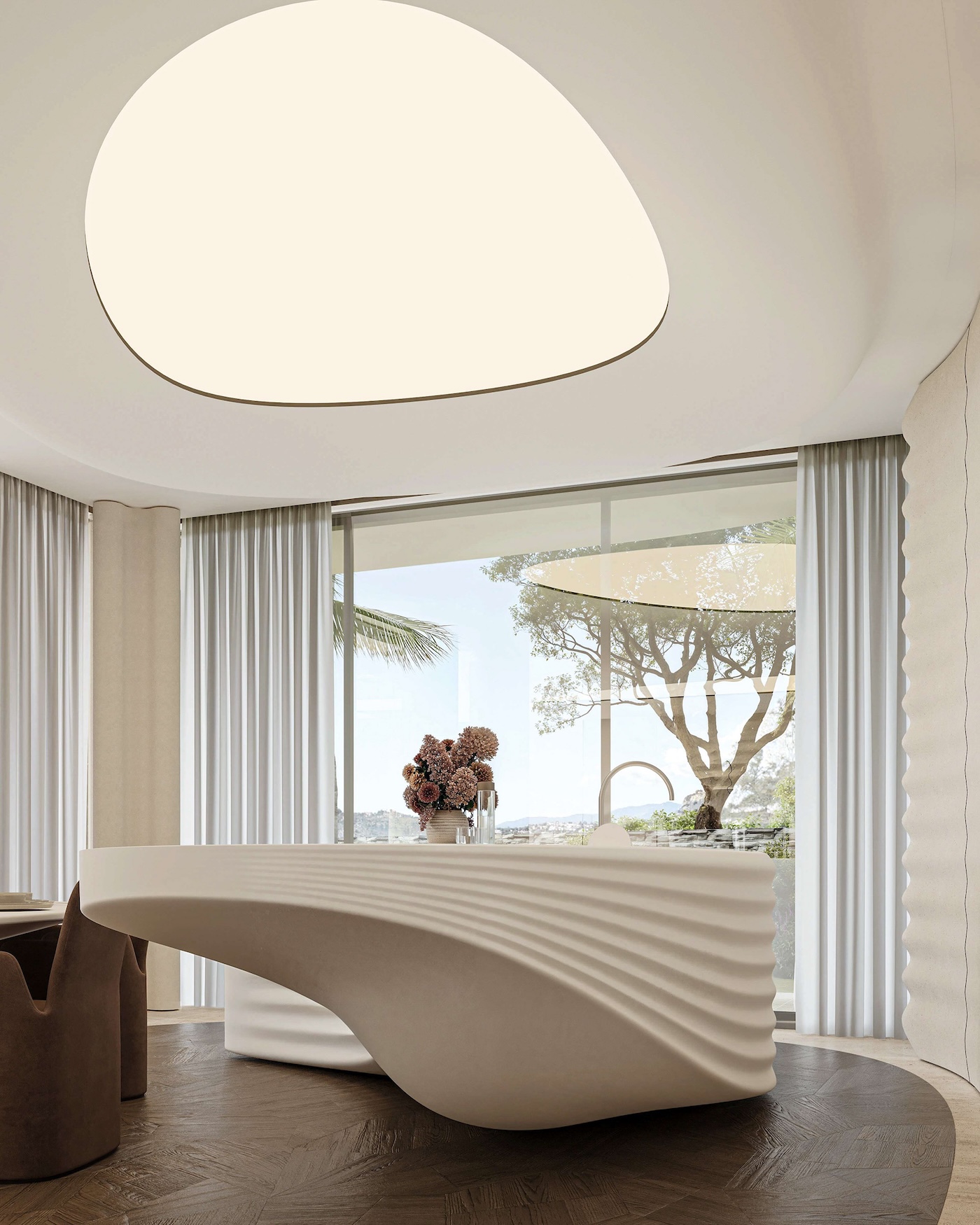 Perla Residence στη Marbella: Μια κατοικία που παγώνει το κύμα σε αρχιτεκτονική μορφή