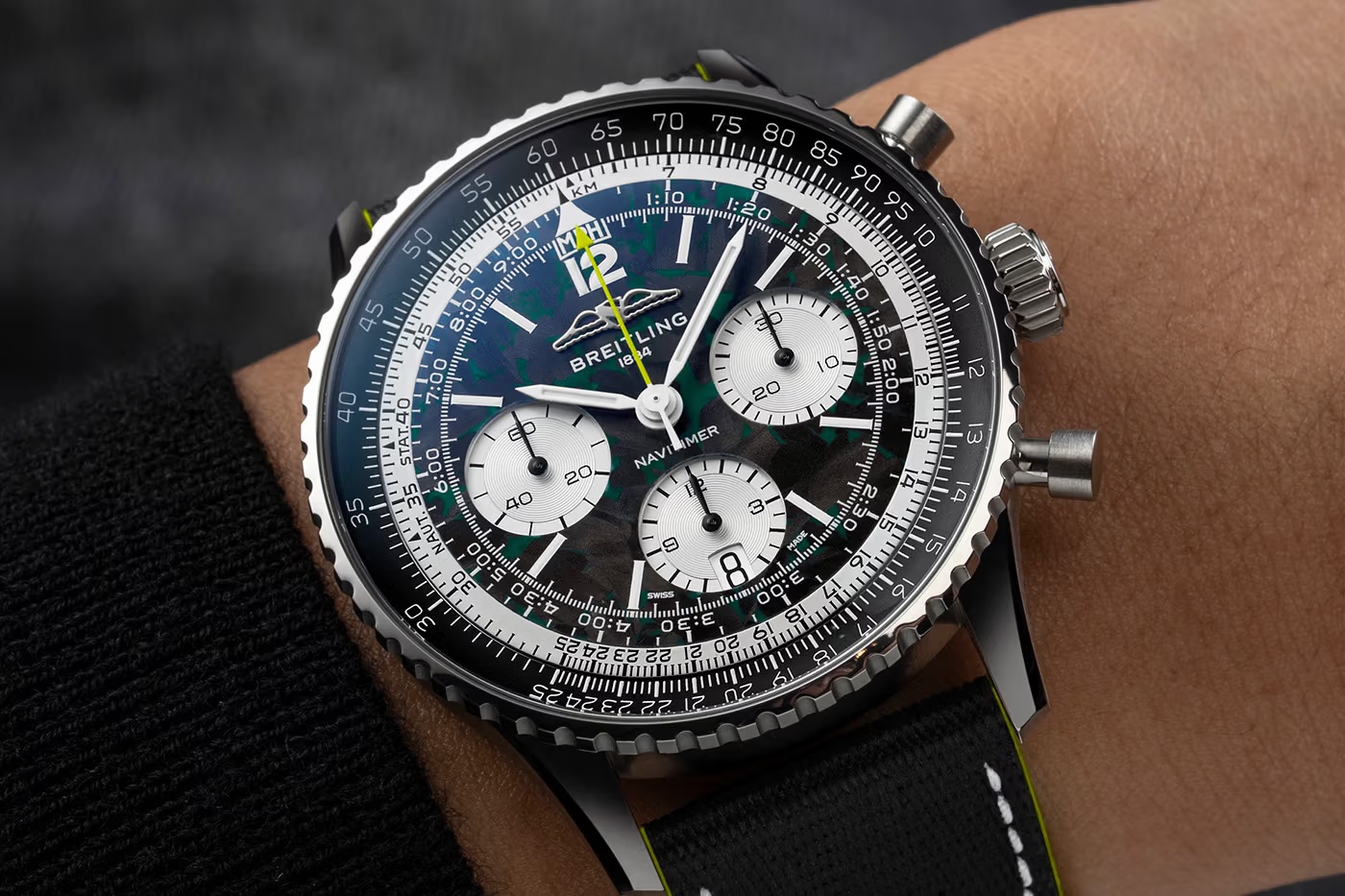 Η Breitling ανεβάζει ταχύτητα