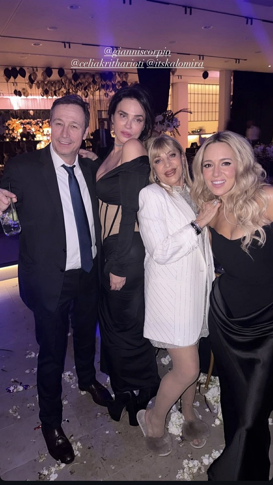 Γιάννης Κωστογιάννης, Σίλια Κριθαριώτη, Σούλα Λιάκου και Καλομοίρα