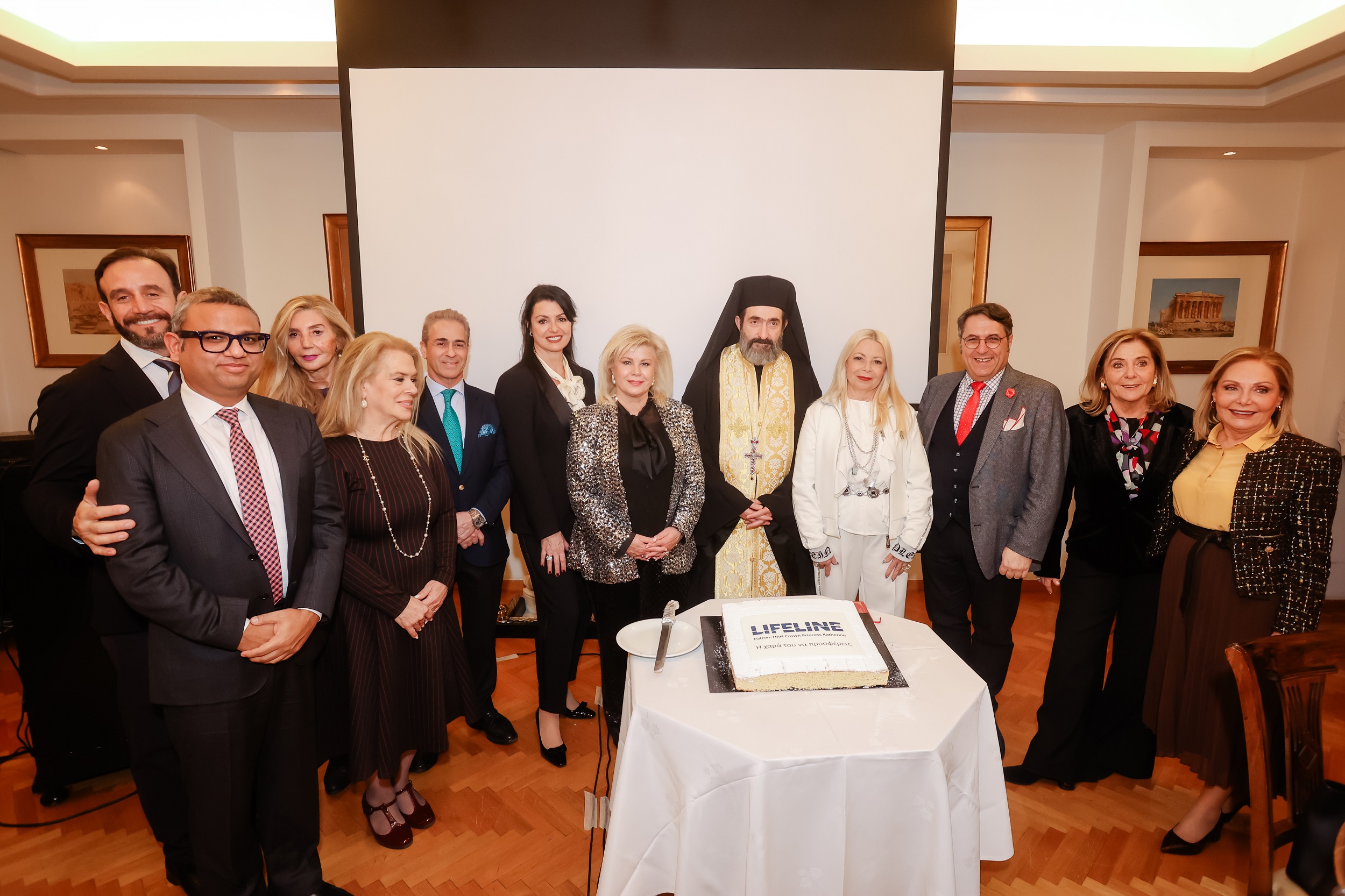 Το Δ.Σ. στην κοπή της πίτας