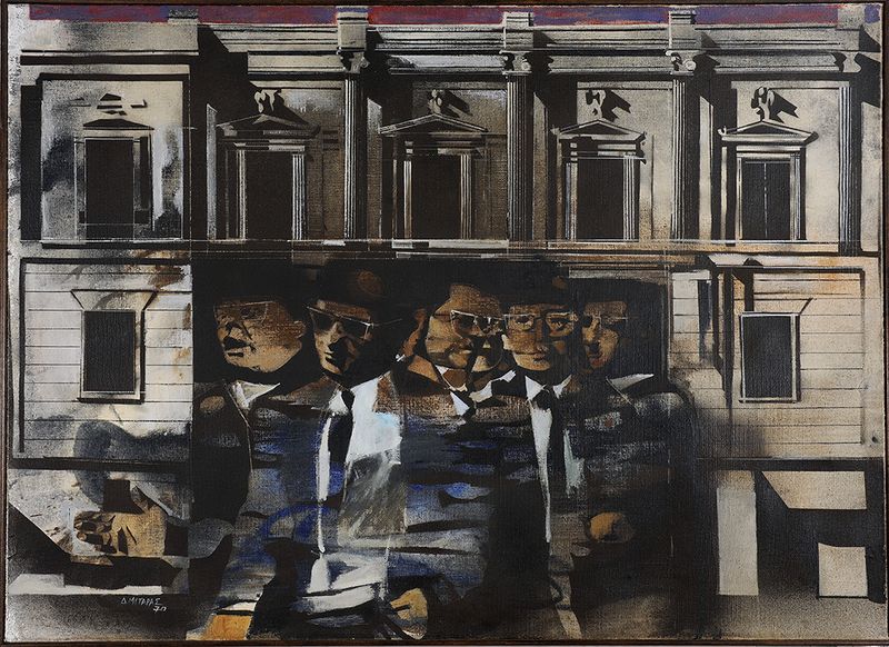 Δημήτρης Μυταράς, Σύνθεση με γυαλιά ηλίου, 1970