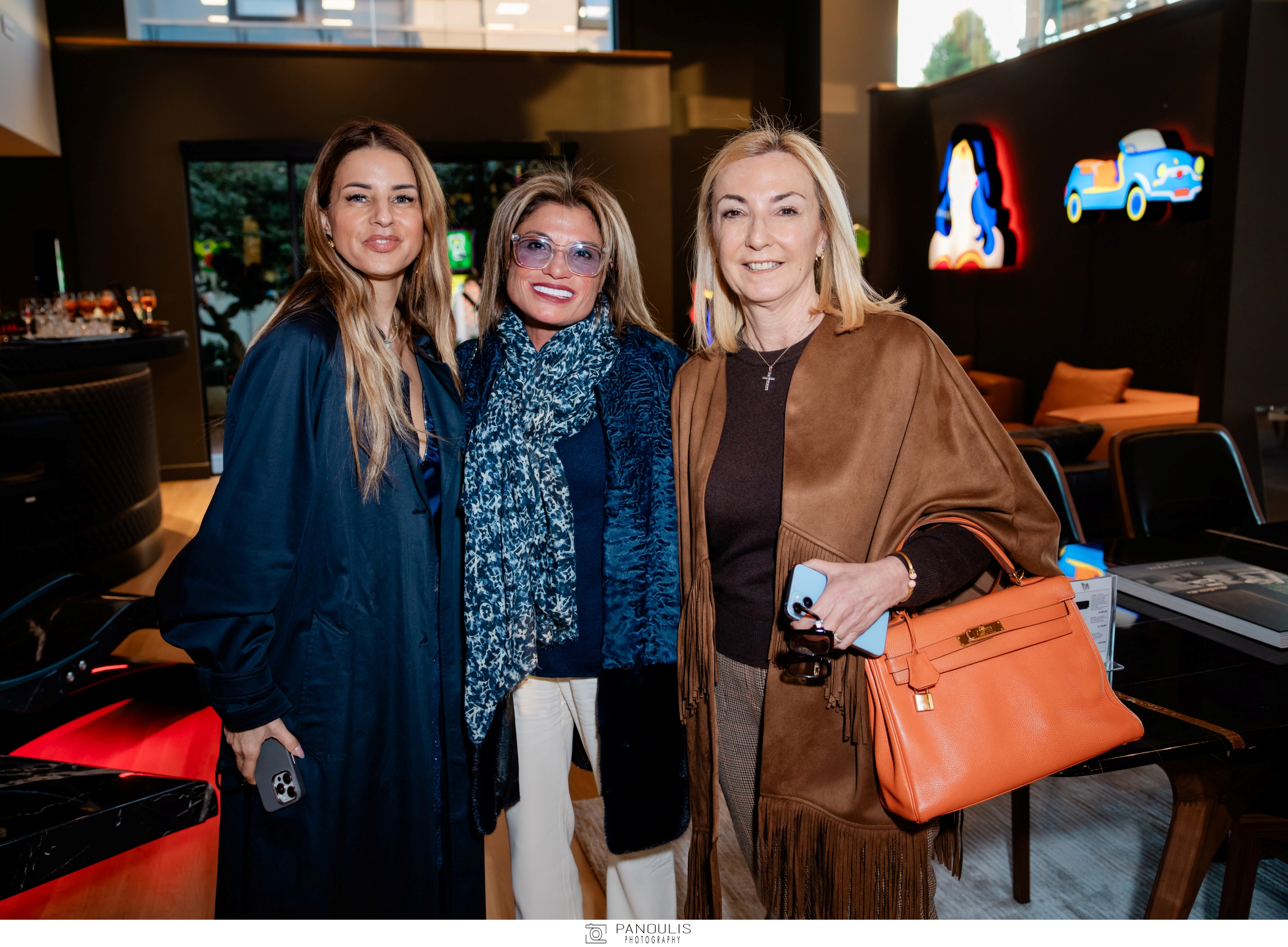 Στέλλα Μέλιγκαν, Χρυσάνθη Λαιμού, Ιωάννα Στραγάλη