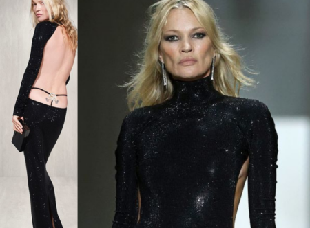 H Kate Moss στην επίδειξη Gucci Primavera