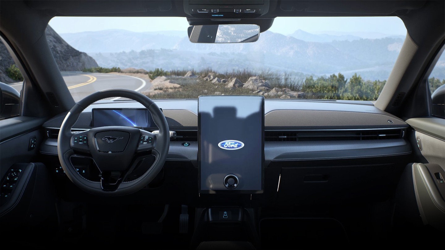 Εσωτερικό της Ford Mustang Mach E