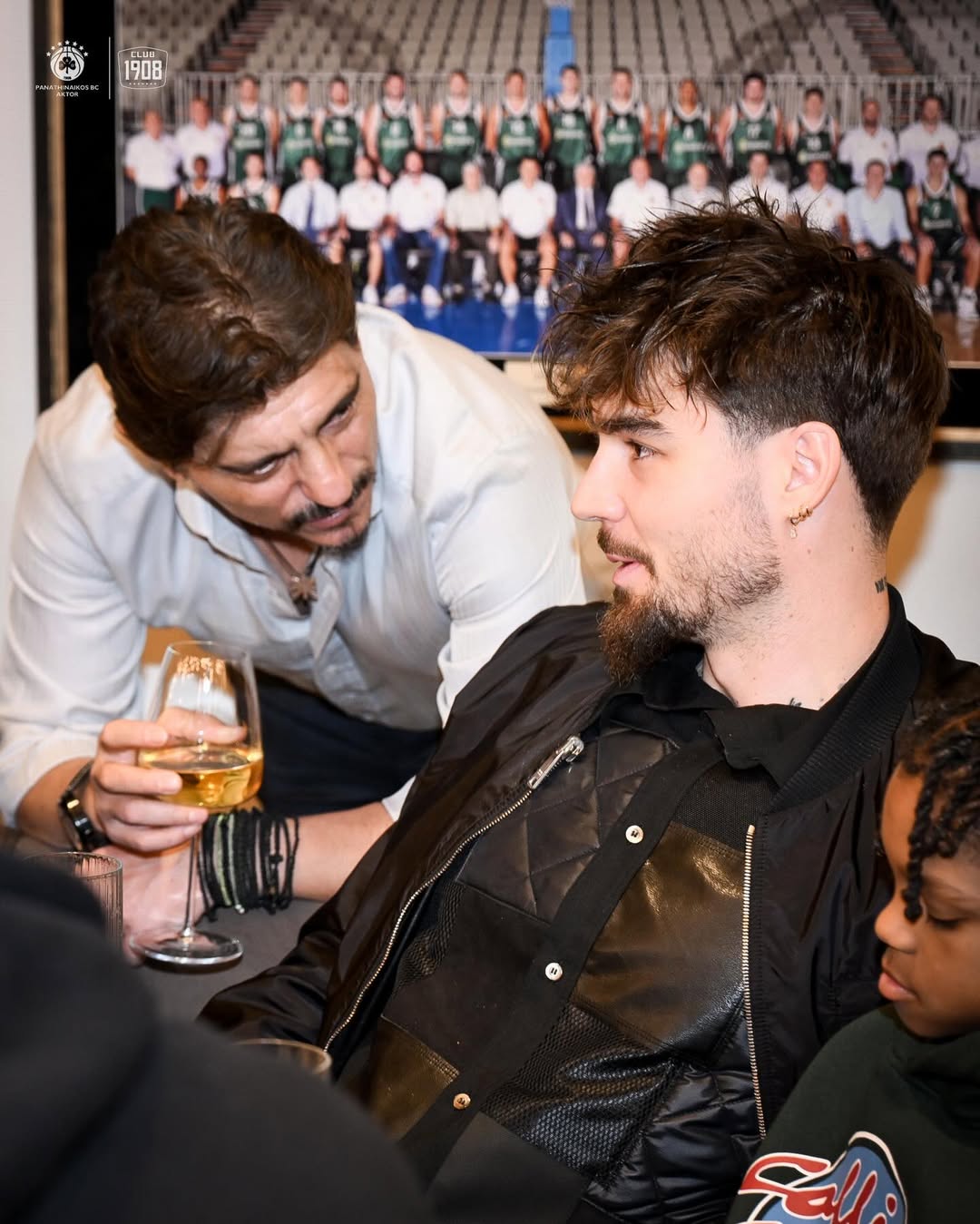 Δημήτρης Γιαννακόπουλος και Χουάντσο Ερνανγκόμεθ