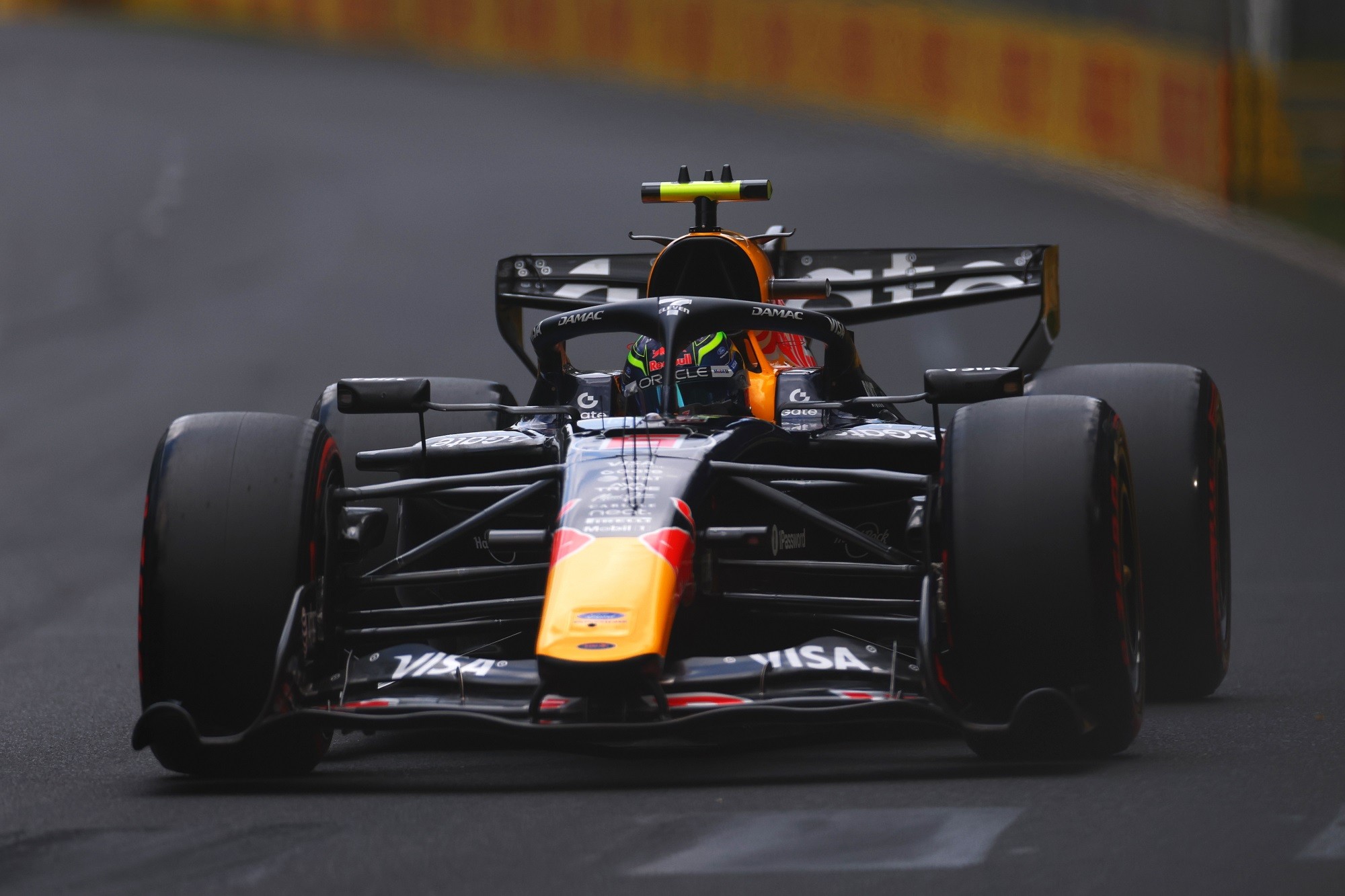 MELBOURNE, AUSTRALIA - MARCH 07: Isack Hadjar of France driving the (6) Oracle Red Bull Racing RB22 Red Bull Ford on track during qualifying ahead of the F1 Grand Prix of Australia at Albert Park Grand Prix Circuit on March 07, 2026 in Melbourne, Australia. (Photo by Alastair Staley/LAT Images)