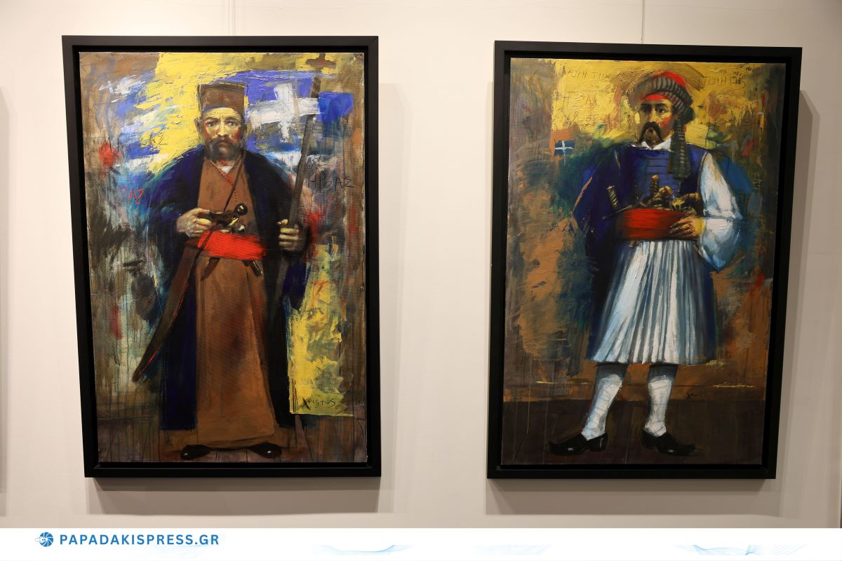 Οι ηρωες της Ελληνικής Επαναστάσεως στους πίνακες