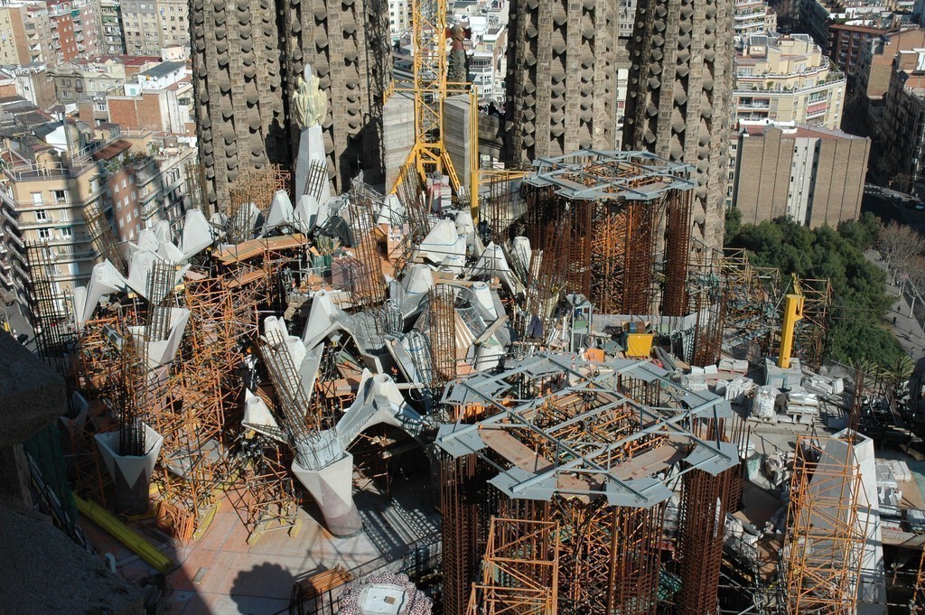 Η Sagrada Familia το 2007