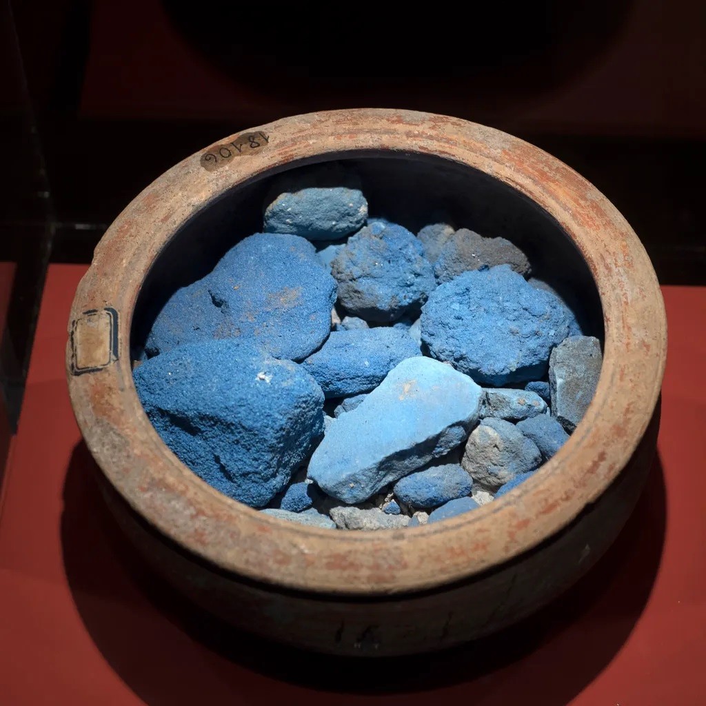 Το αιγυπτιακό μπλε, συνθετική χρωστική της αρχαιότητας