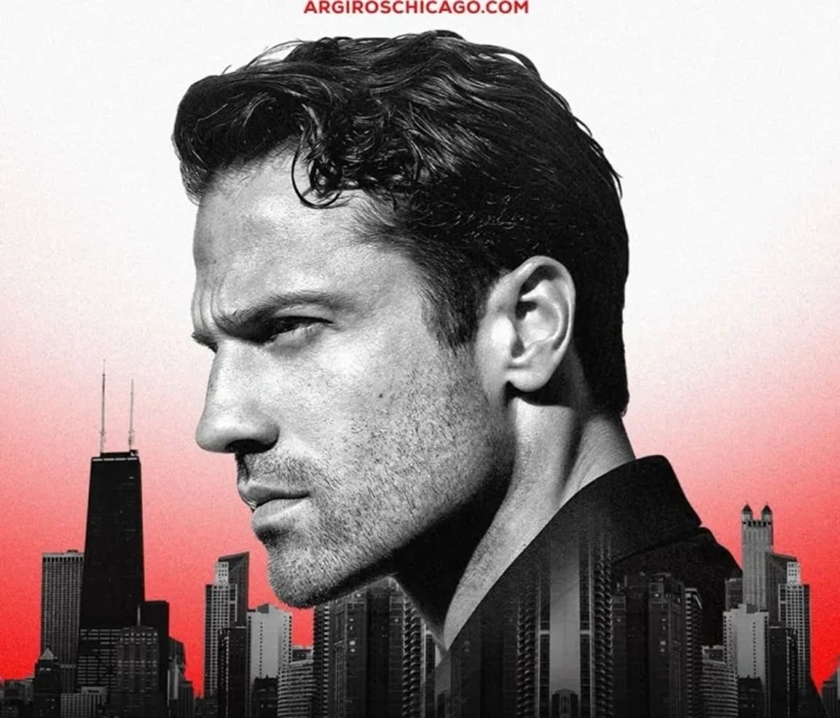 Η αφίσα του νυχτερινού κέντρου για την εμφάνιση του Κωνσταντίνου Αργυρού