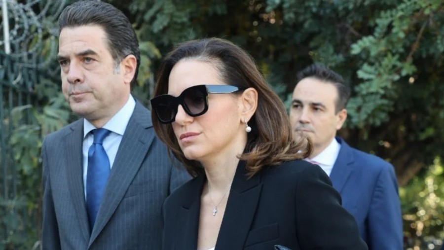 Η Ολγα Κεφαλογιάννη στο πρώτο δικαστήριο