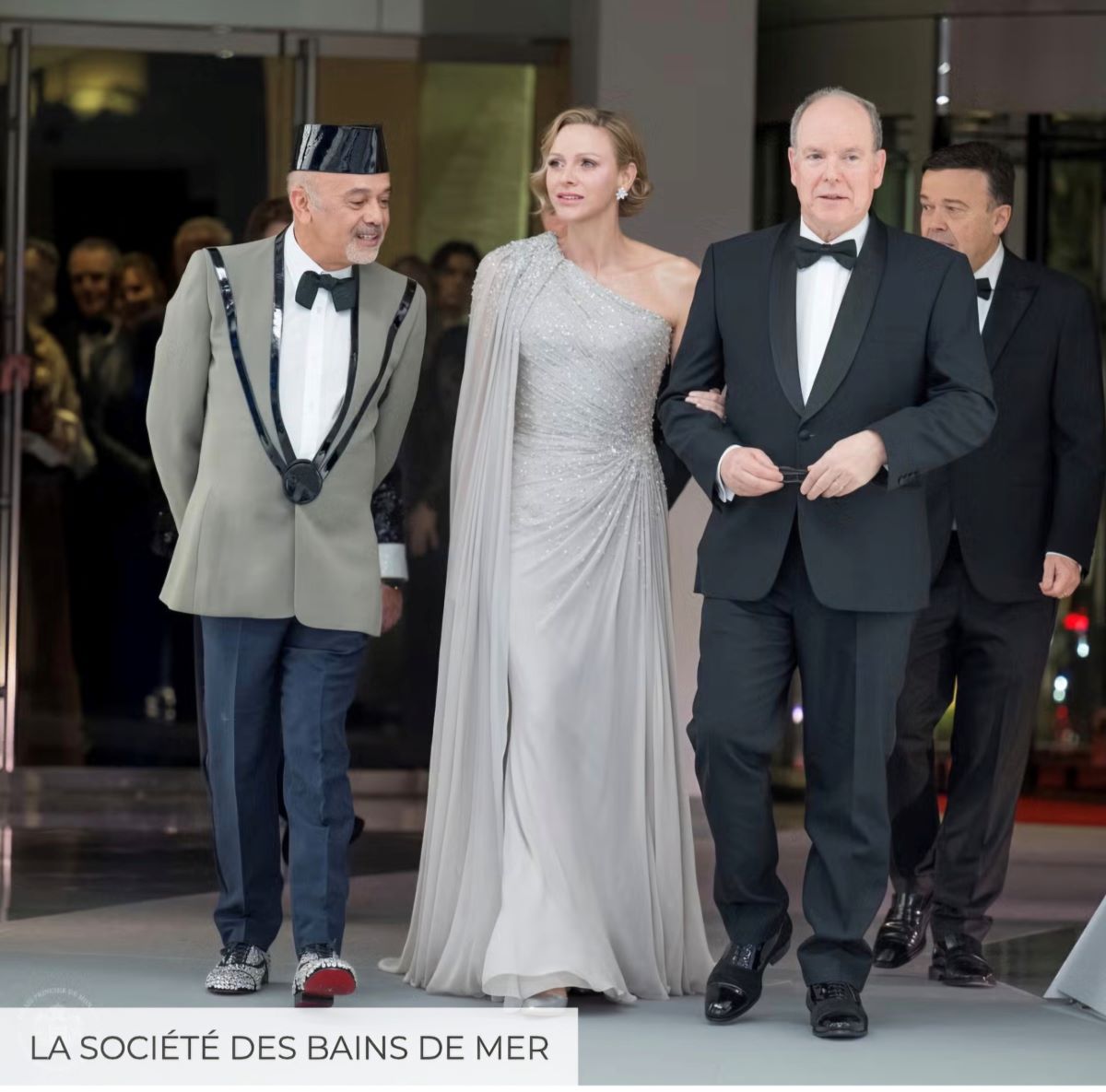 Christian Louboutin, Πριγκίπισσα Σαρλίν, Πρίγκιπας Αλβέρτος του Μονακο