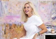 Η εικαστικός Εριέττα Βορδώνη στο εργαστήρι της