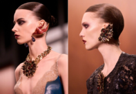 Σκουλαρίκια δημιουργίες του Anthony Vaccarello για τον οίκο Saint Laurent Φθινόπωρο/Χειμώνας 2026