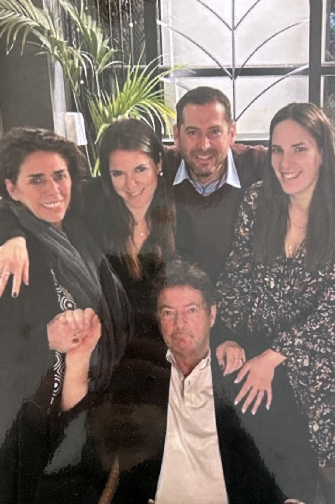 Με την οικογένειά του