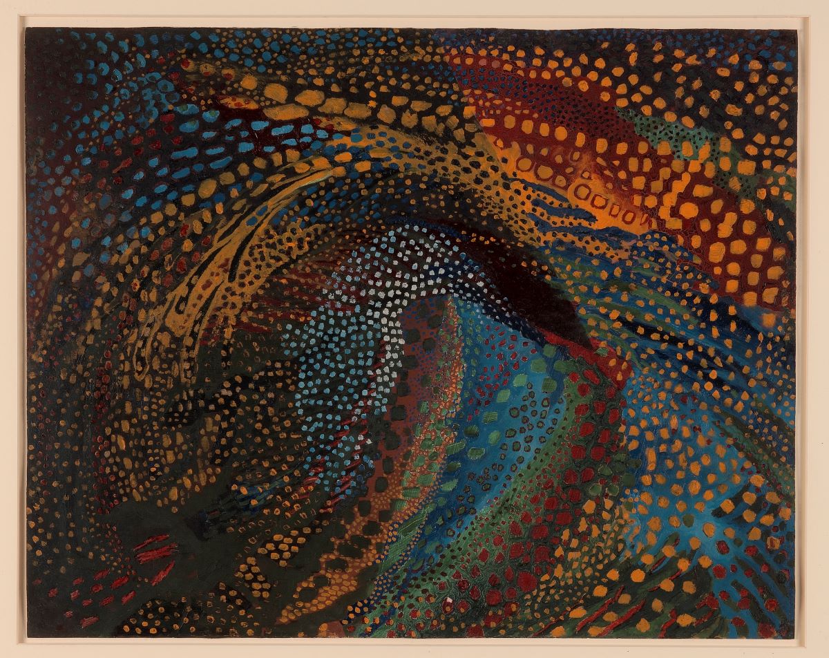 Μιχαήλ Ματιούσιν (1861-1934), Μουσικοζωγραφική κατασκευή, 1918