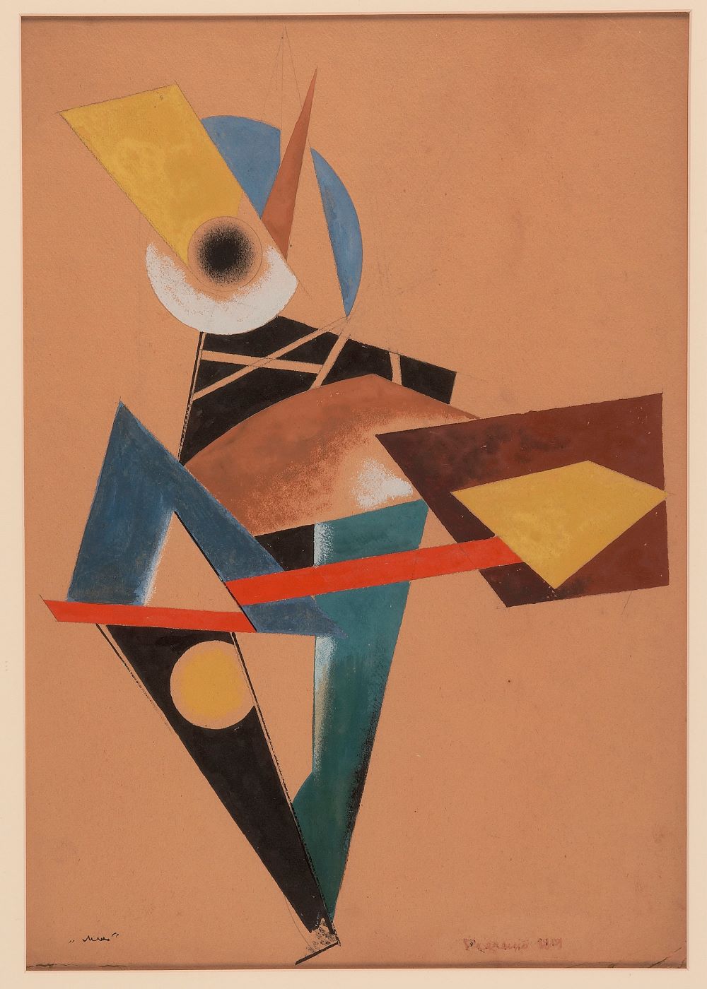 Αλεξάντρ Ρότσενκο (1891 – 1956), Κλόουν – Πιερότος, 1919