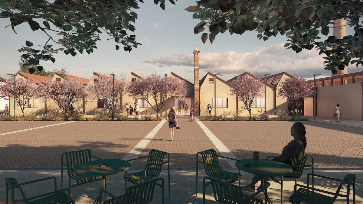 Όψη της Ανατολικής Πτέρυγας της Porcelana