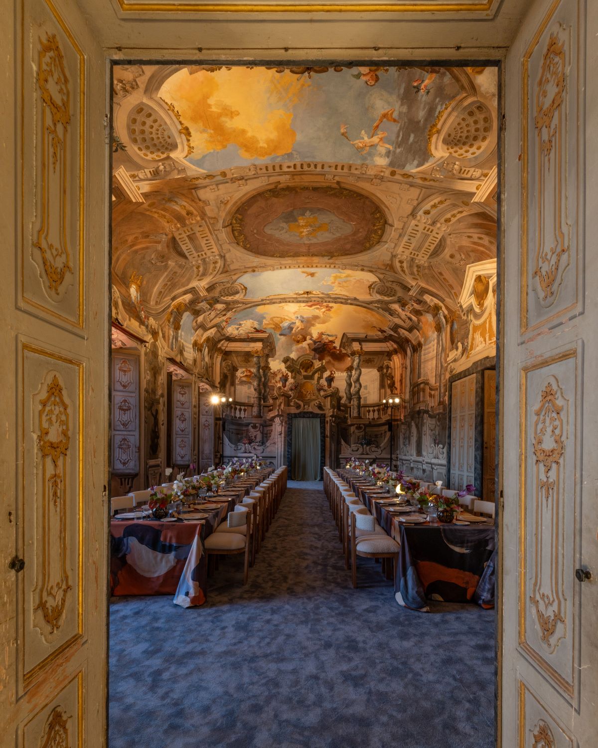 Μια από τίς ονειρικές αιθουσες που φιλοξένησαν τους καλεσμένους