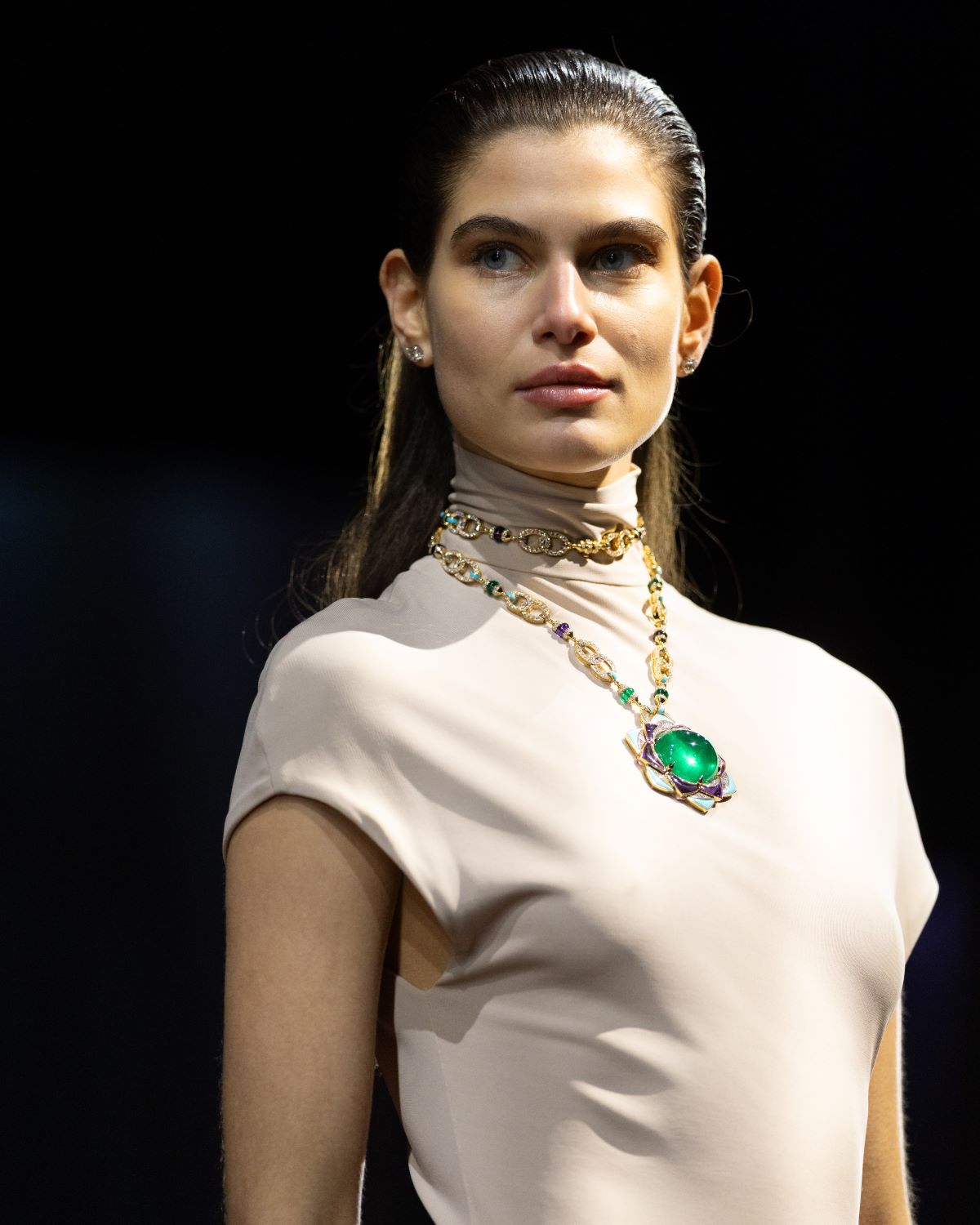 Και η πανέμορφη Ελληνίδα Ανθή Φακιδάρη ήταν ανάμεσα στα μοντέλα της βραδιάς