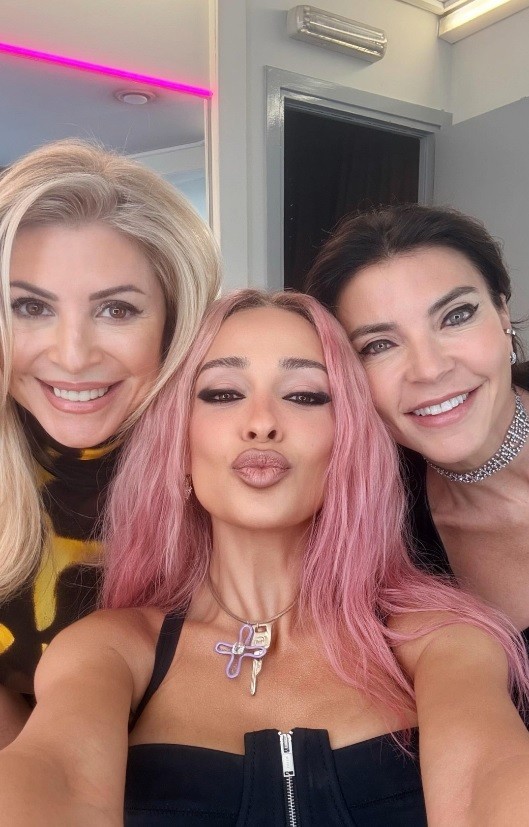 Χριστίνα Πολίτη, Ελένη Φουρέιρα και Μαρίνα Βερνίκου