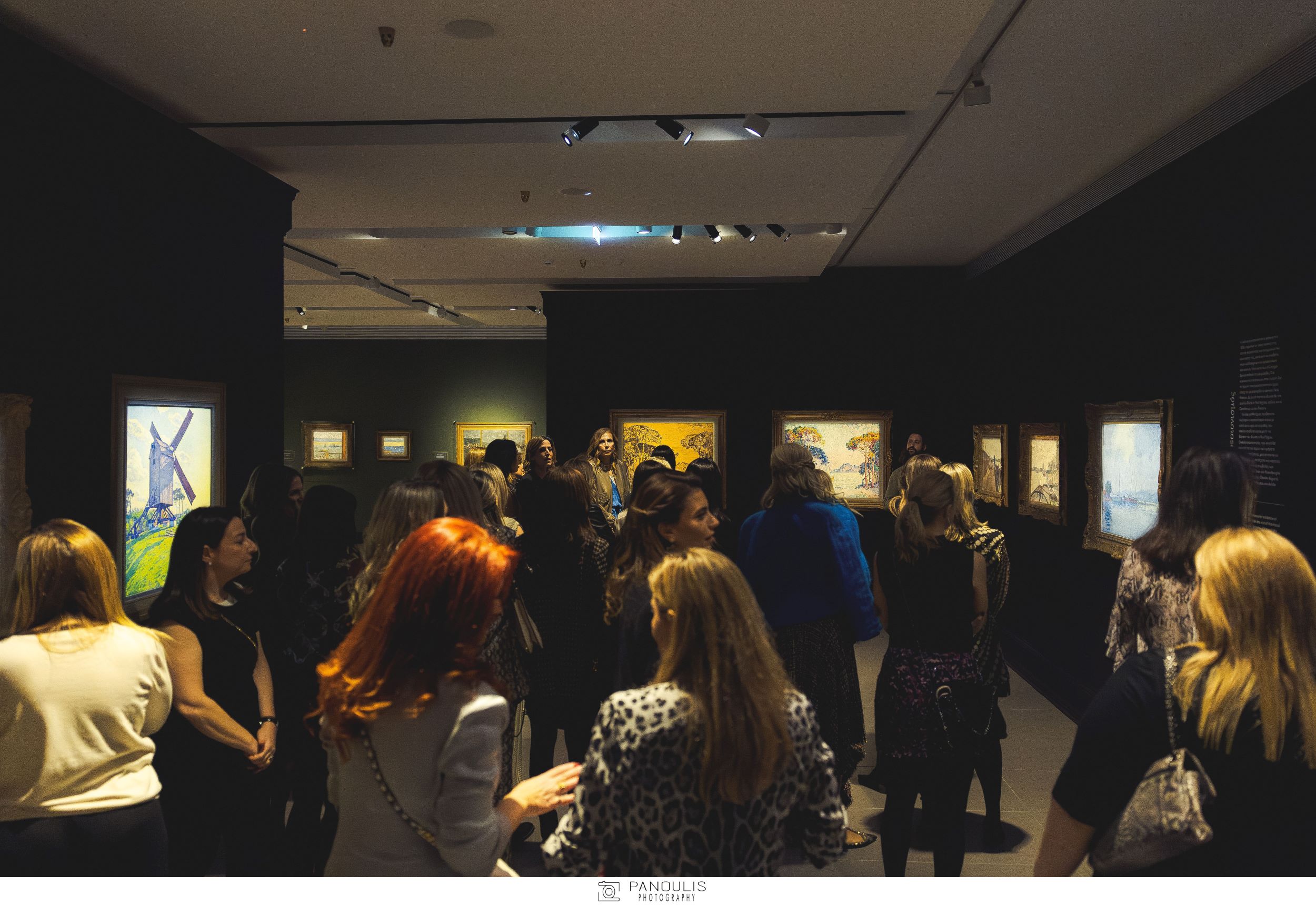 Η ξενάγηση στο Μουσείο για τις καλεσμένες