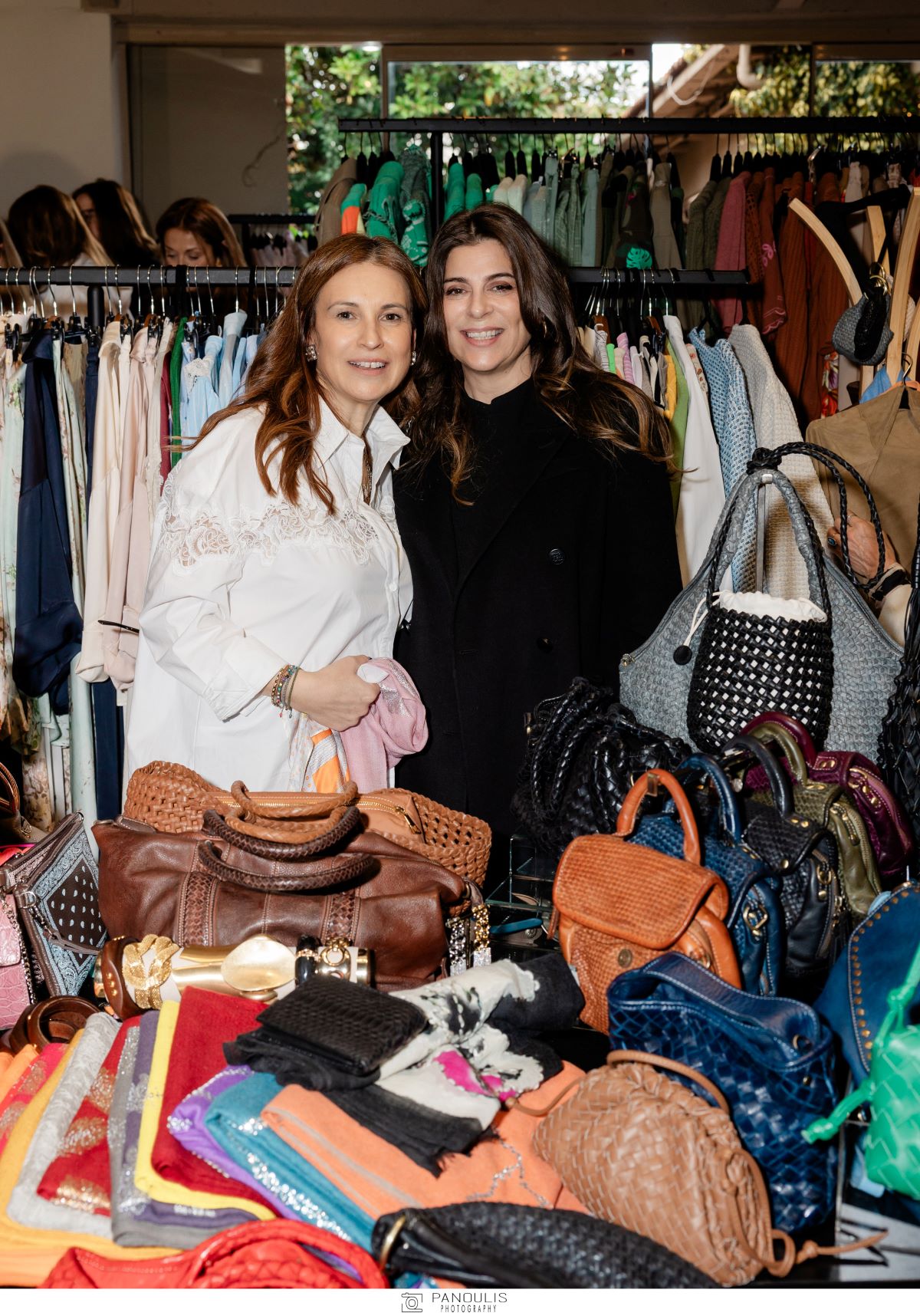 Η Εύη Μπουτσάλα με την Σούλα Μαρινάκη, σύζυγο του Βαγγέλη Μαρινάκη