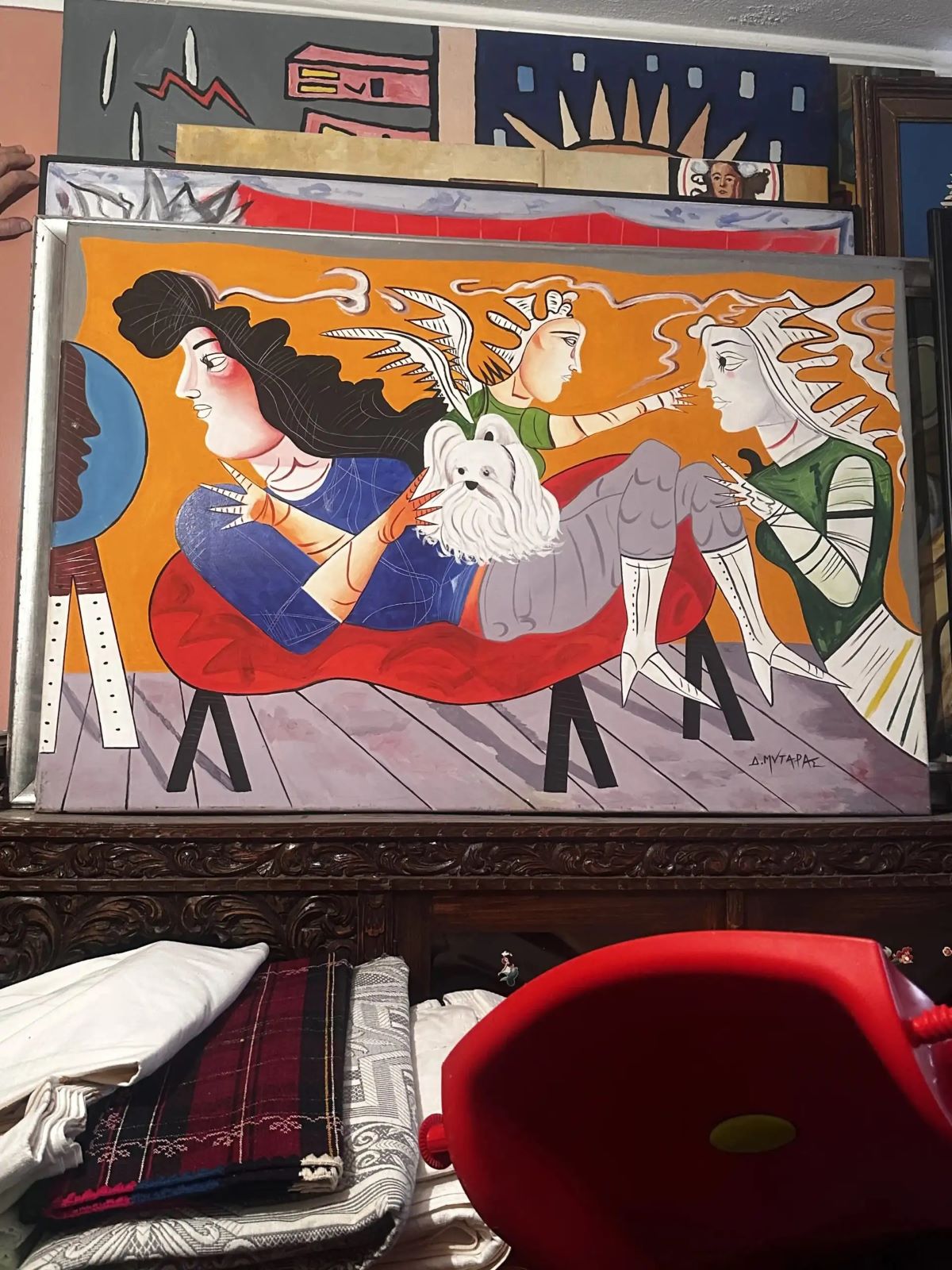 Πλαστό έργο τέχνης φέροντας την υπογραφή του Δημήτρη Μυταρά κατασχέθηκε το 2025