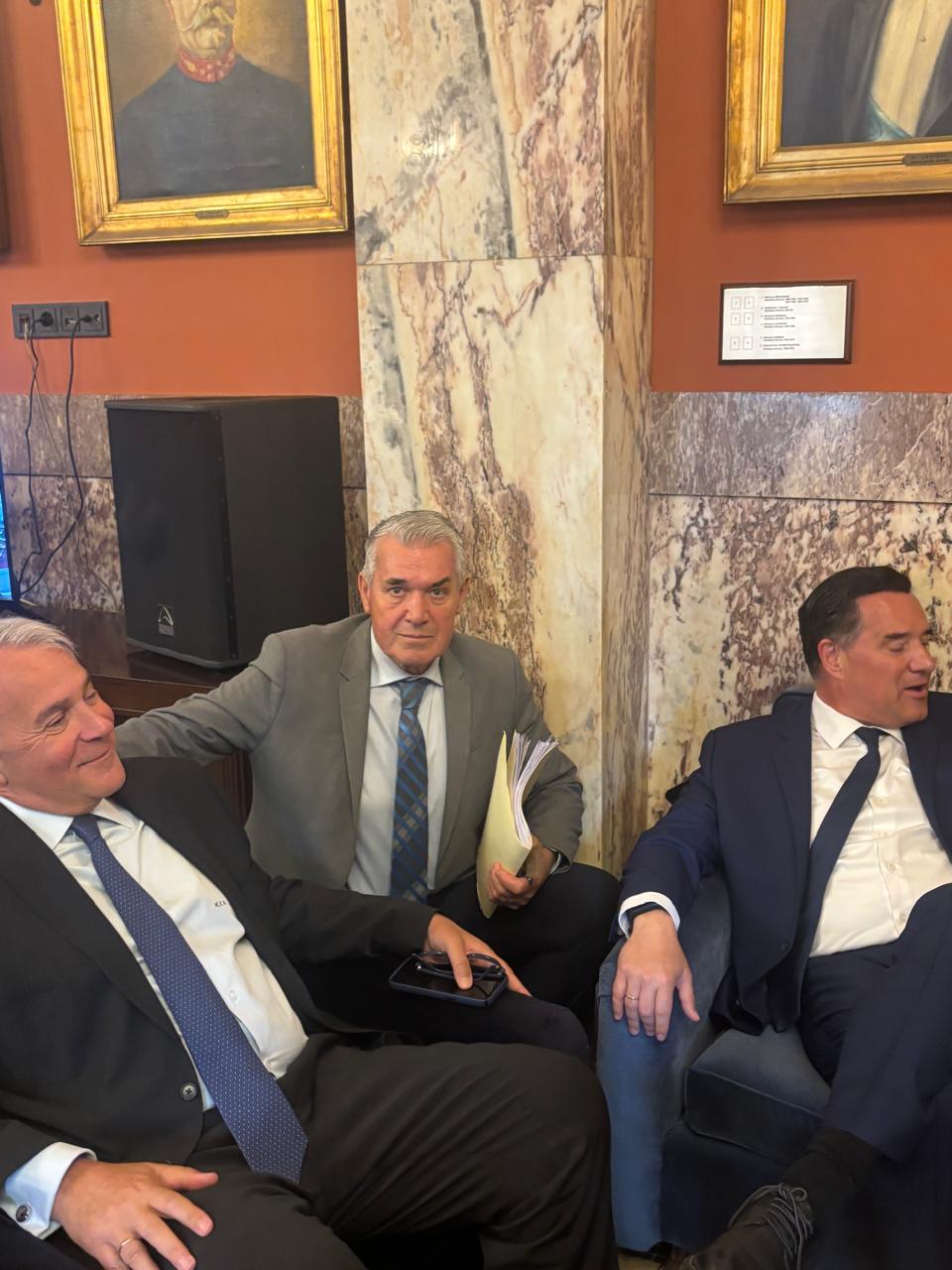 Μάκης Βορίδης, Νίκος Παναγιωτόπουλος, Αδωνις Γεωργιάδης