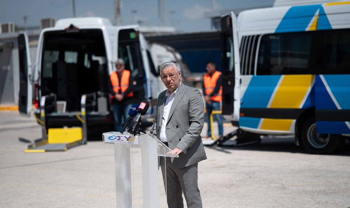 «Η ενίσχυση της Υπηρεσίας Μετακίνησης ΑμεΑ αποτελεί έμπρακτη απόδειξη της δέσμευσής μας για ίσες και αξιοπρεπείς μετακινήσεις για όλους», Στέφανος Αγιάσογλου, Διευθύνων Σύμβουλος της ΟΣΥ