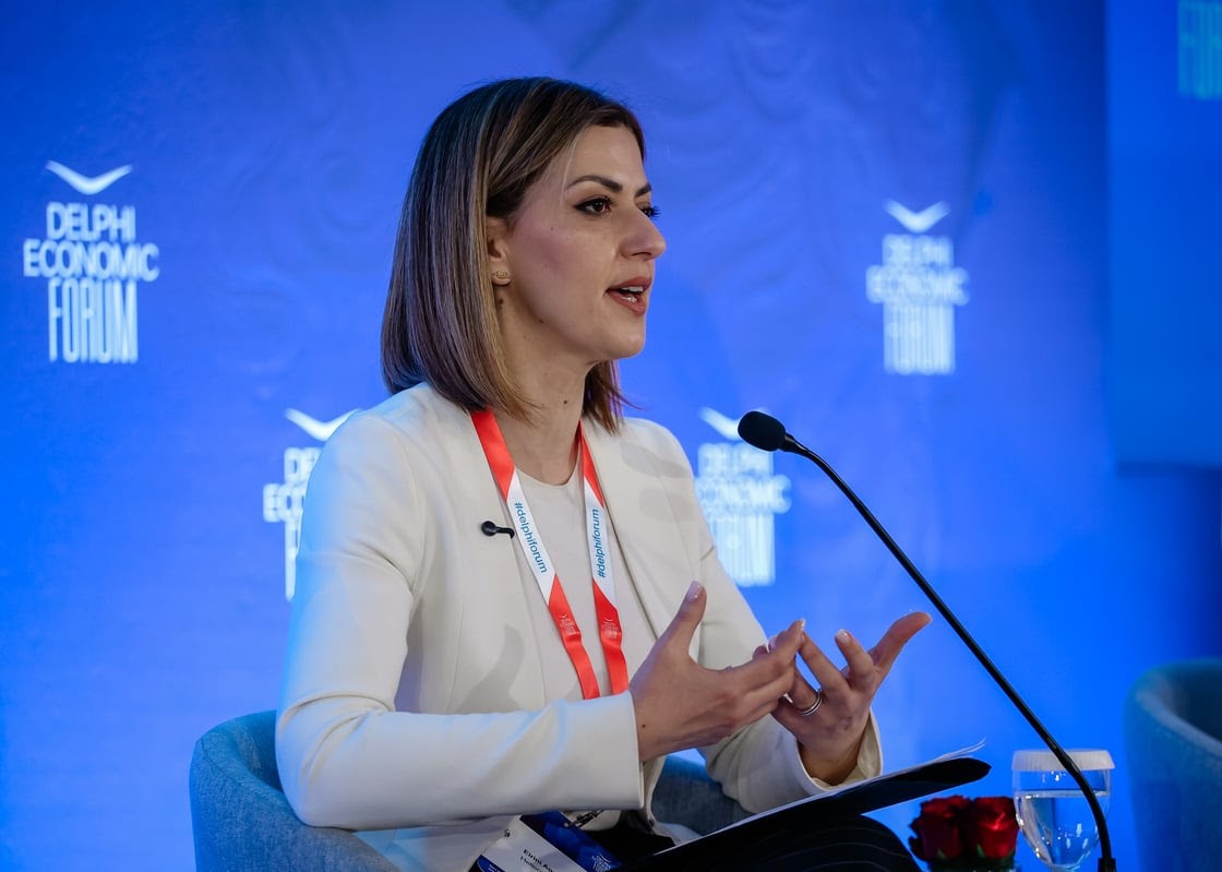 Η Ειρήνη Αγαπηδάκη, Αναπληρώτρια Υπουργός Υγείας
